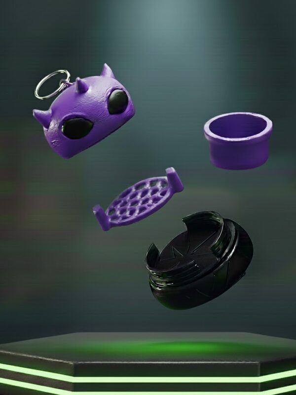 Mini Grinder Violeta C/Llavero