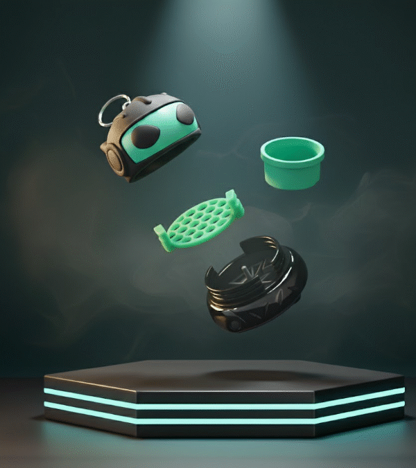 Mini Grinder con Llavero