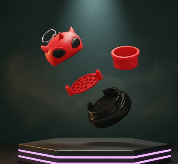 MNINI GRINDER ROJO Mini Grinder C/LLavero Rojo