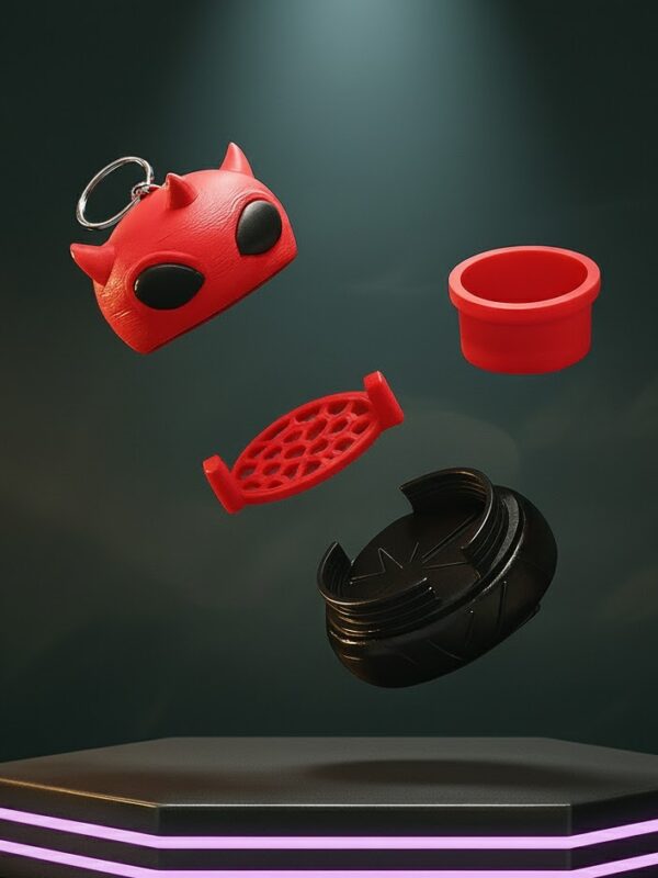 Mini Grinder C/LLavero Rojo