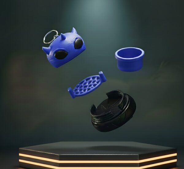 Mini Grinder C/Llavero Azul